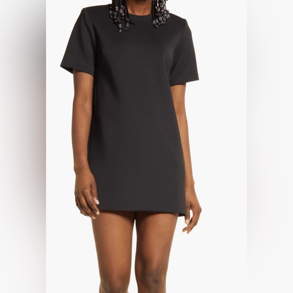 Good American Minimalist Mini Scuba Dress